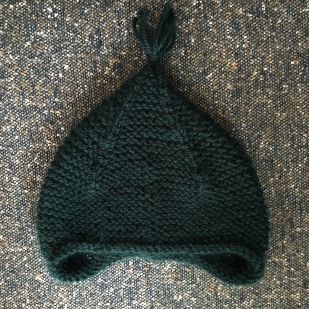 Garter Stitch Ear Flap Hat – Suffused Supper
